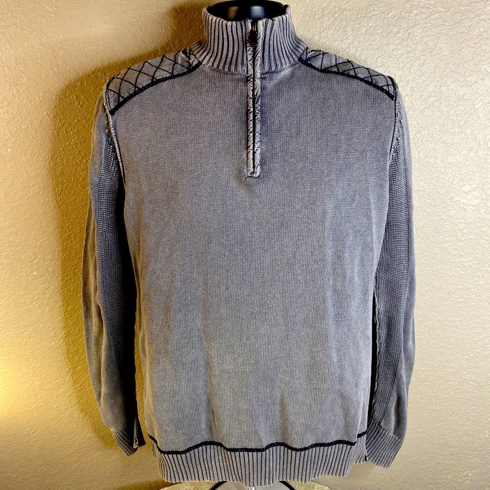 BKE buckle sweater zip medium